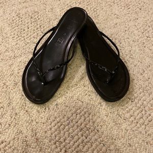 Black Italian Shoemakers size 9 shoes